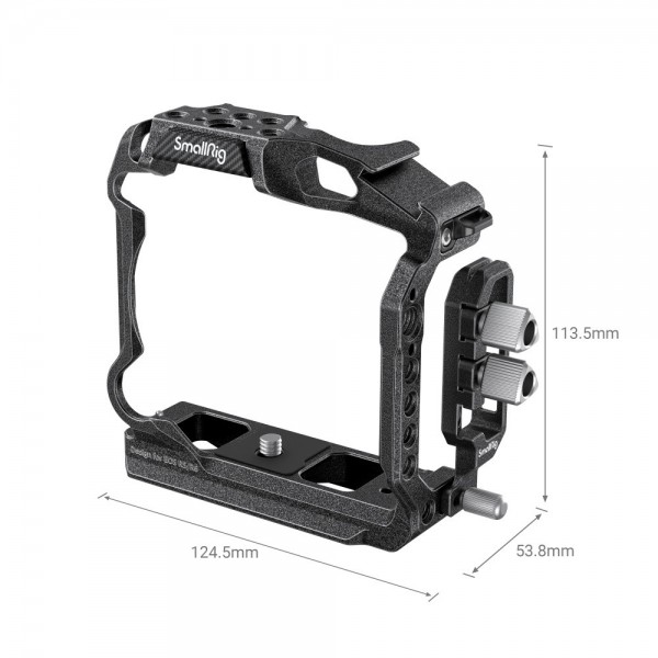 SmallRig “Black Mamba“ Half Cage / Cable Clamp for Canon EOS R5/R6/R5 C 3656